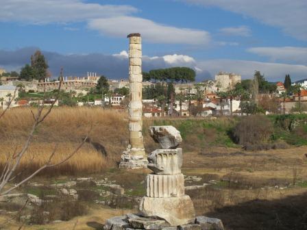Temple of Artemis remains, Ephesus